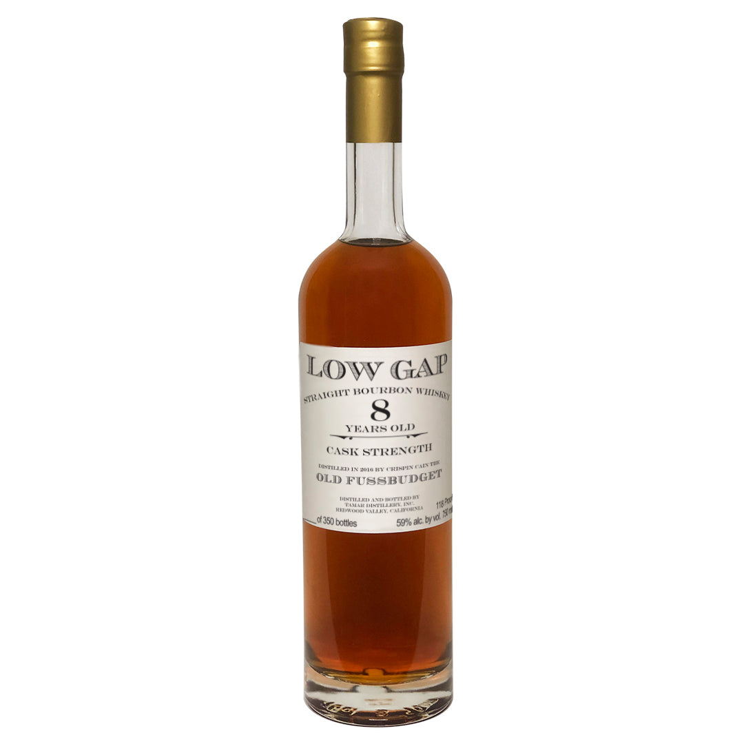 Low Gap Straight Bourbon Whiskey 8 Years "Old Fussbudget"